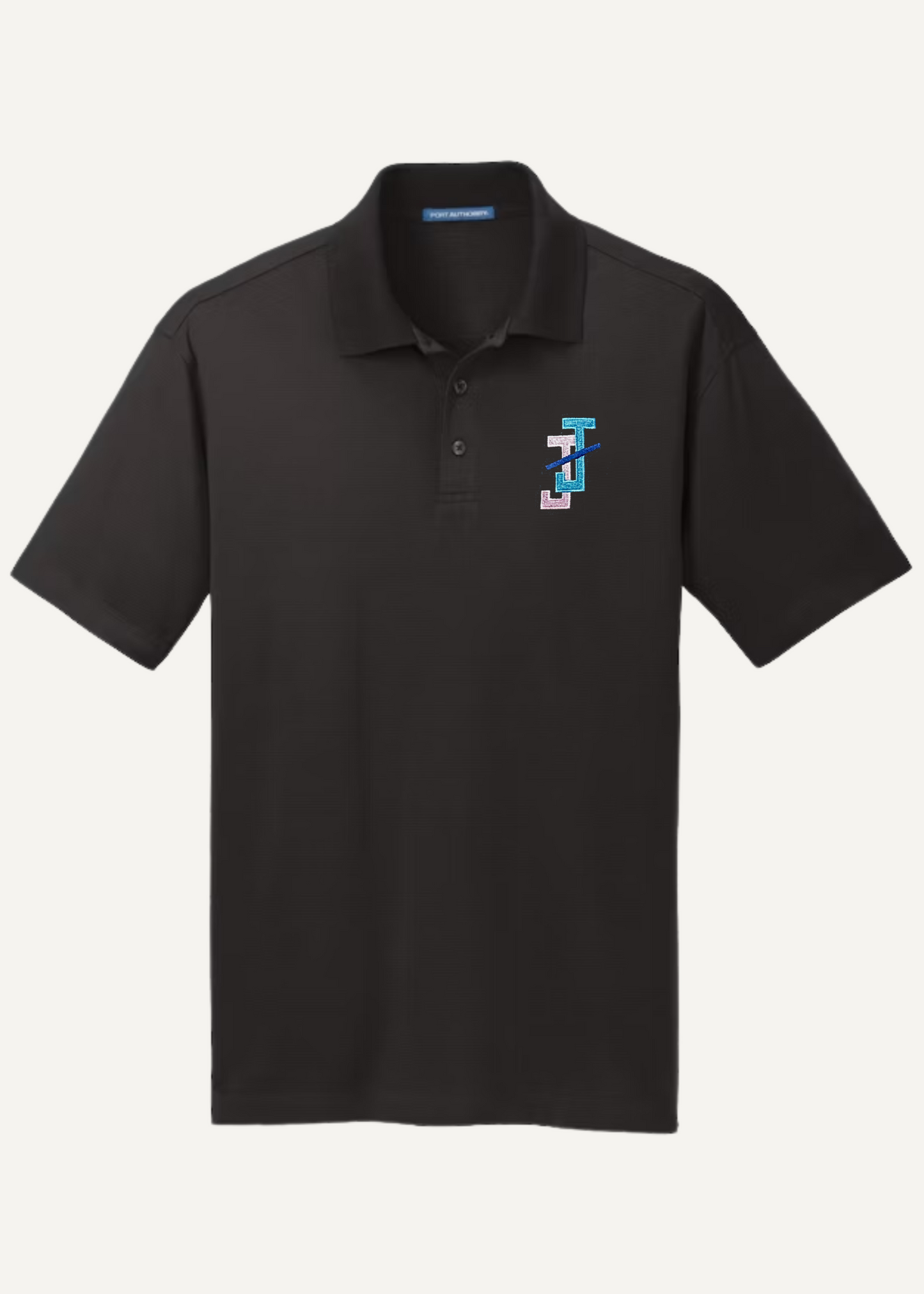 jack and jill of america dad embroidered men's polo - navy