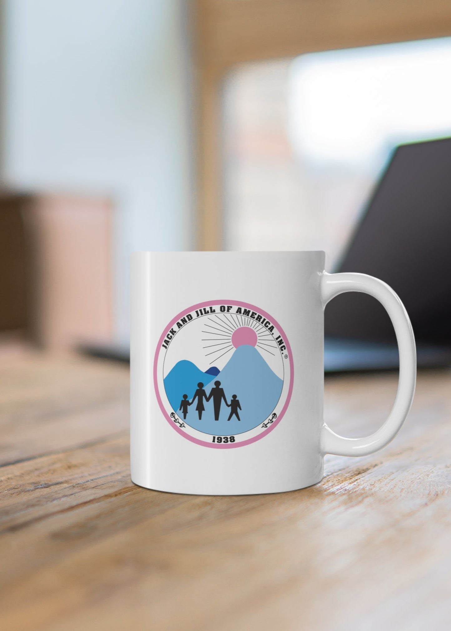 jack and jill of america logo mug