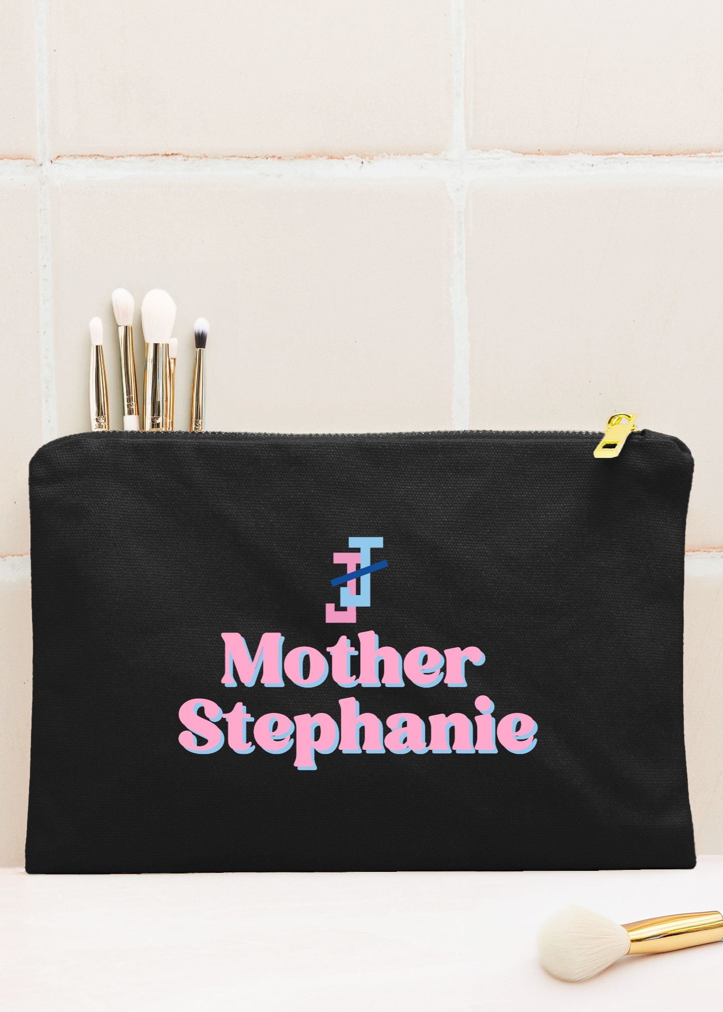 jack and jill of america personalized makeup pouch