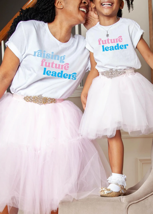 jack and jill of america raising future leaders mommy and me family shirt