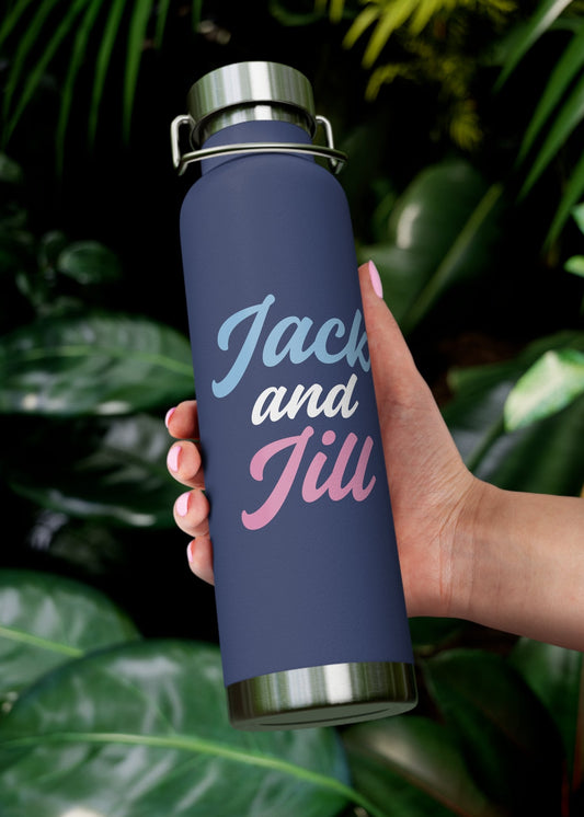 jack and jill of america water bottle - blue