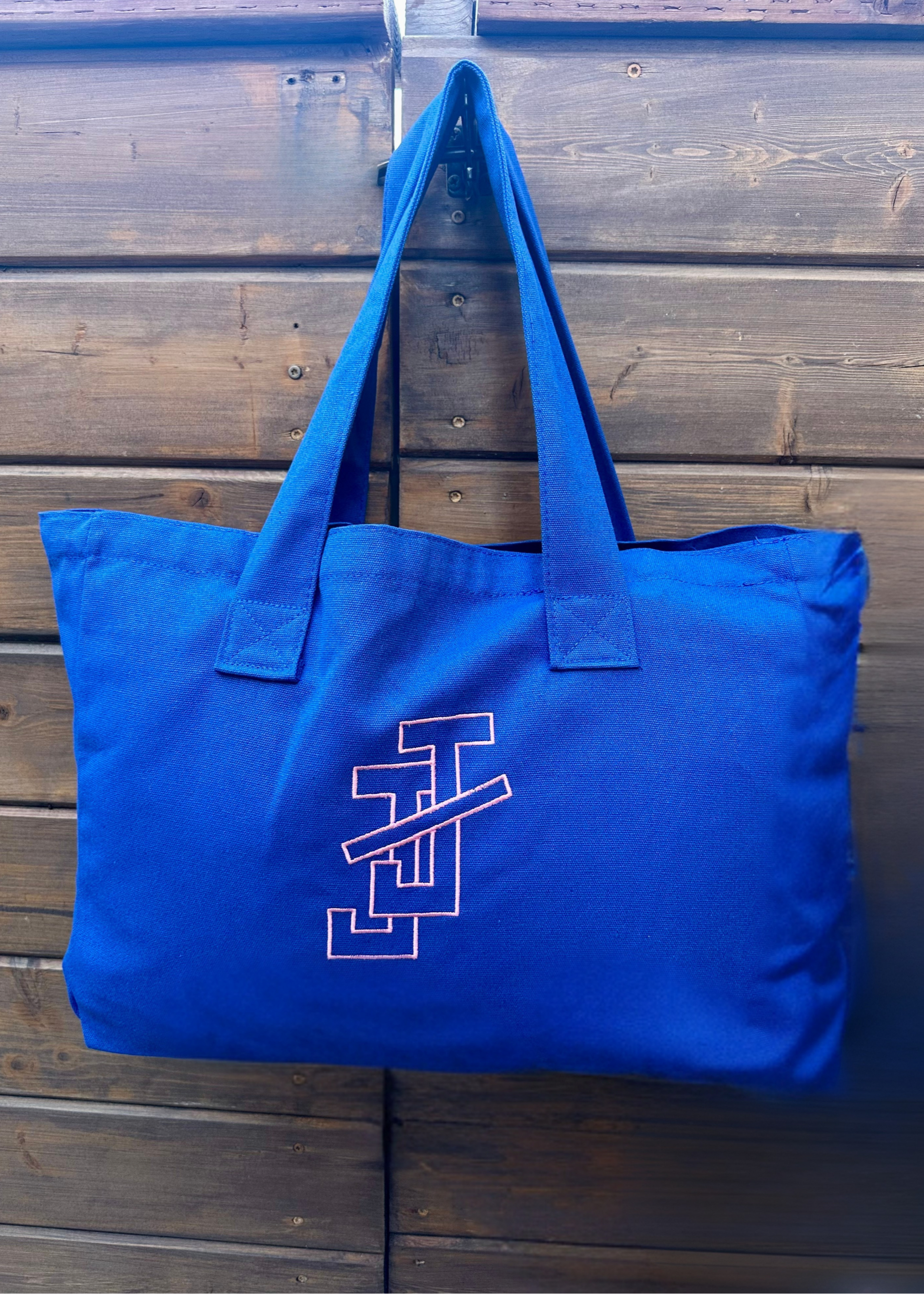jack and jill of america jj logo embroidered tote bag