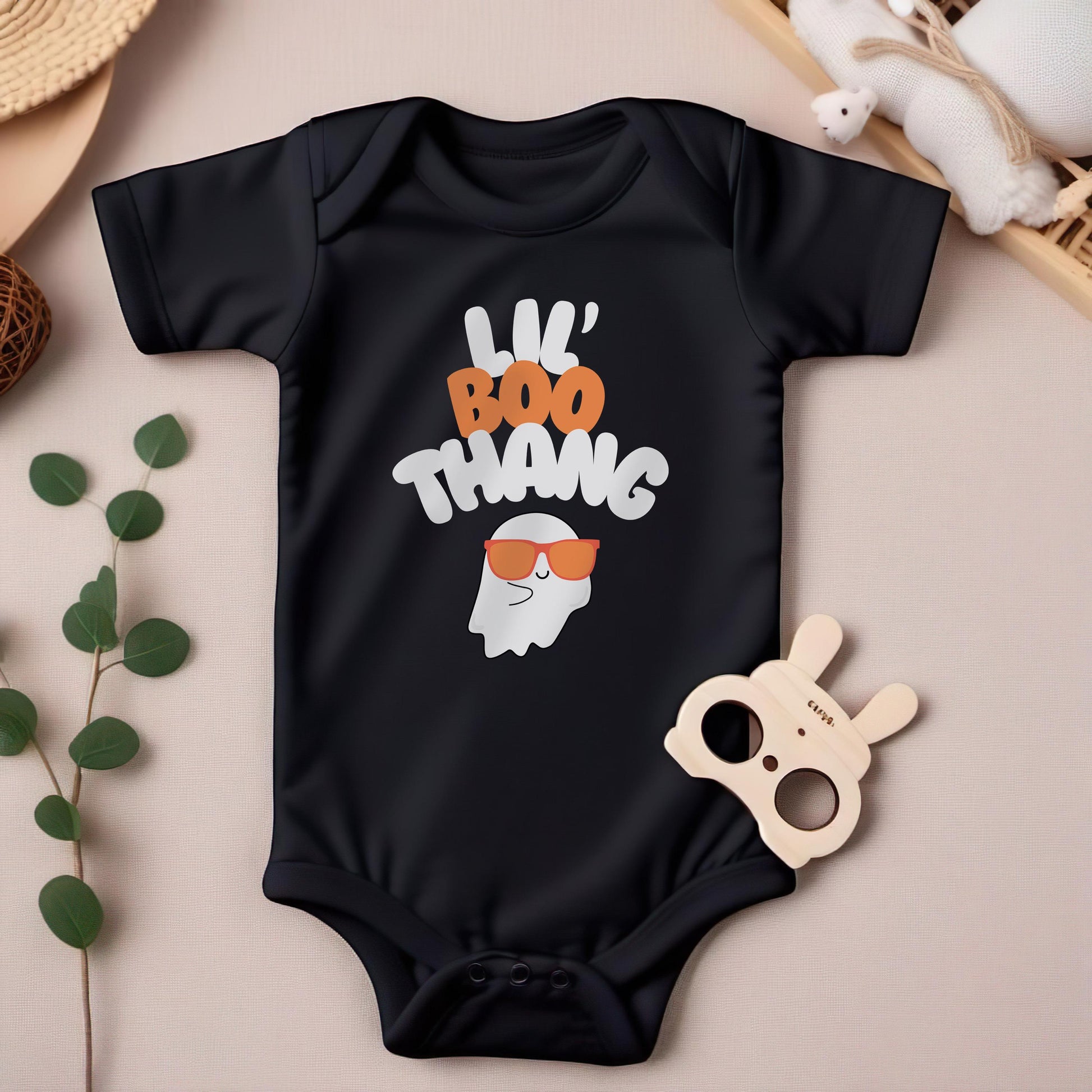 lil boo thang baby boys halloween onesie