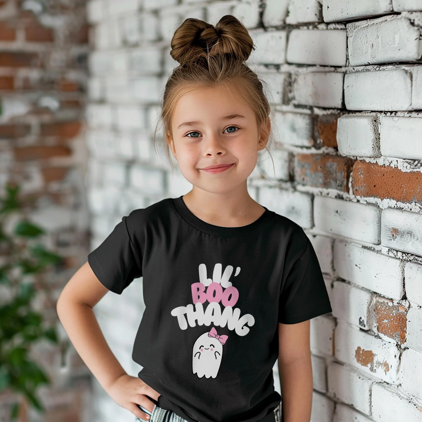 Lil Boo Thang Girls Halloween T-Shirt