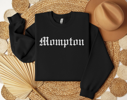 mompton sweatshirt gift for hip hop mom