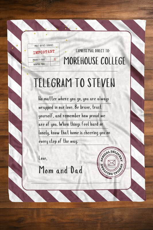 College Bound Sherpa Blanket