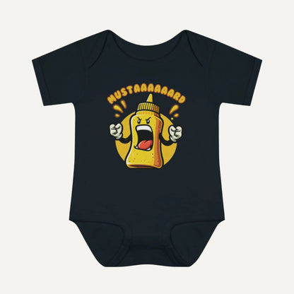 kendrick lamar mustaaard baby onesie squabble up - black