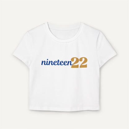 sgrho nineteen 22 baby tee