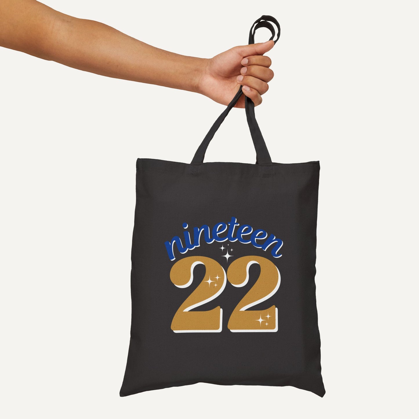 sgrho blue and gold 1922 tote bag crossing gift