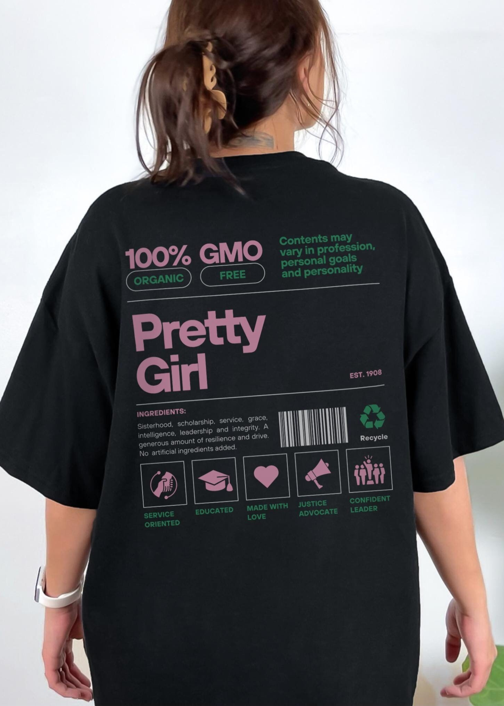 aka inspired pretty girl ingredients shirt