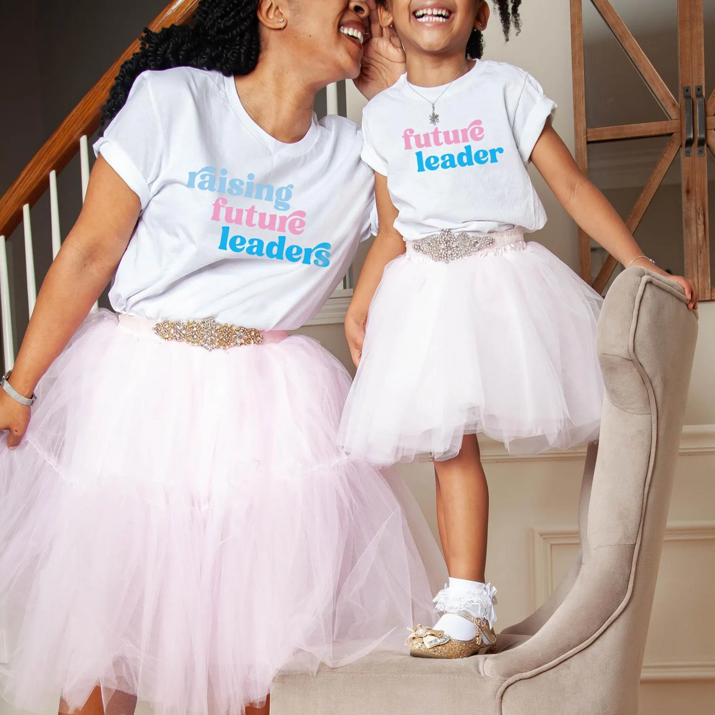 Jack And Jill Raising Future Leaders Family Shirts