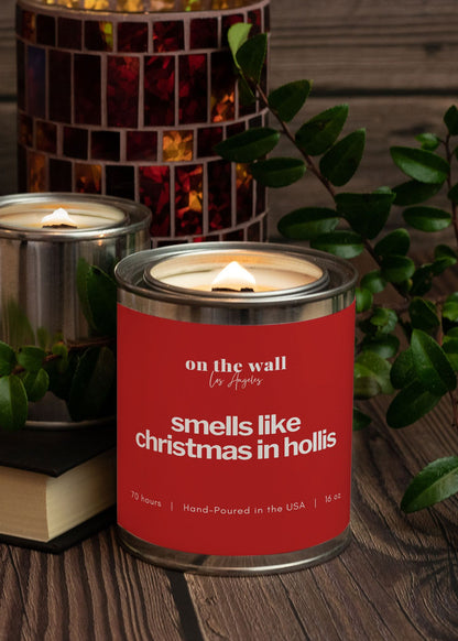 smells like christmas in hollis - red label
