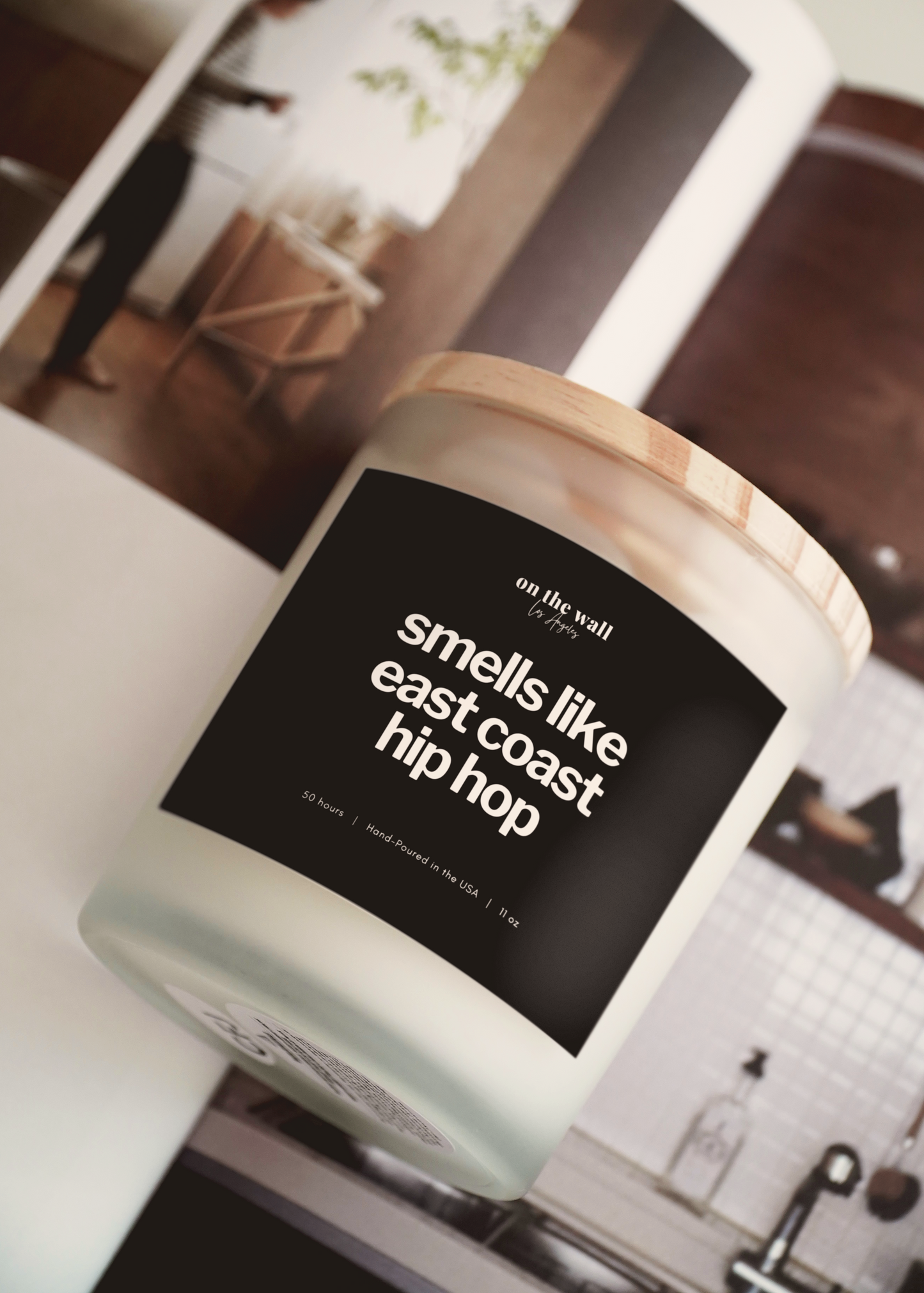 smells like east coast hip hop candle gift