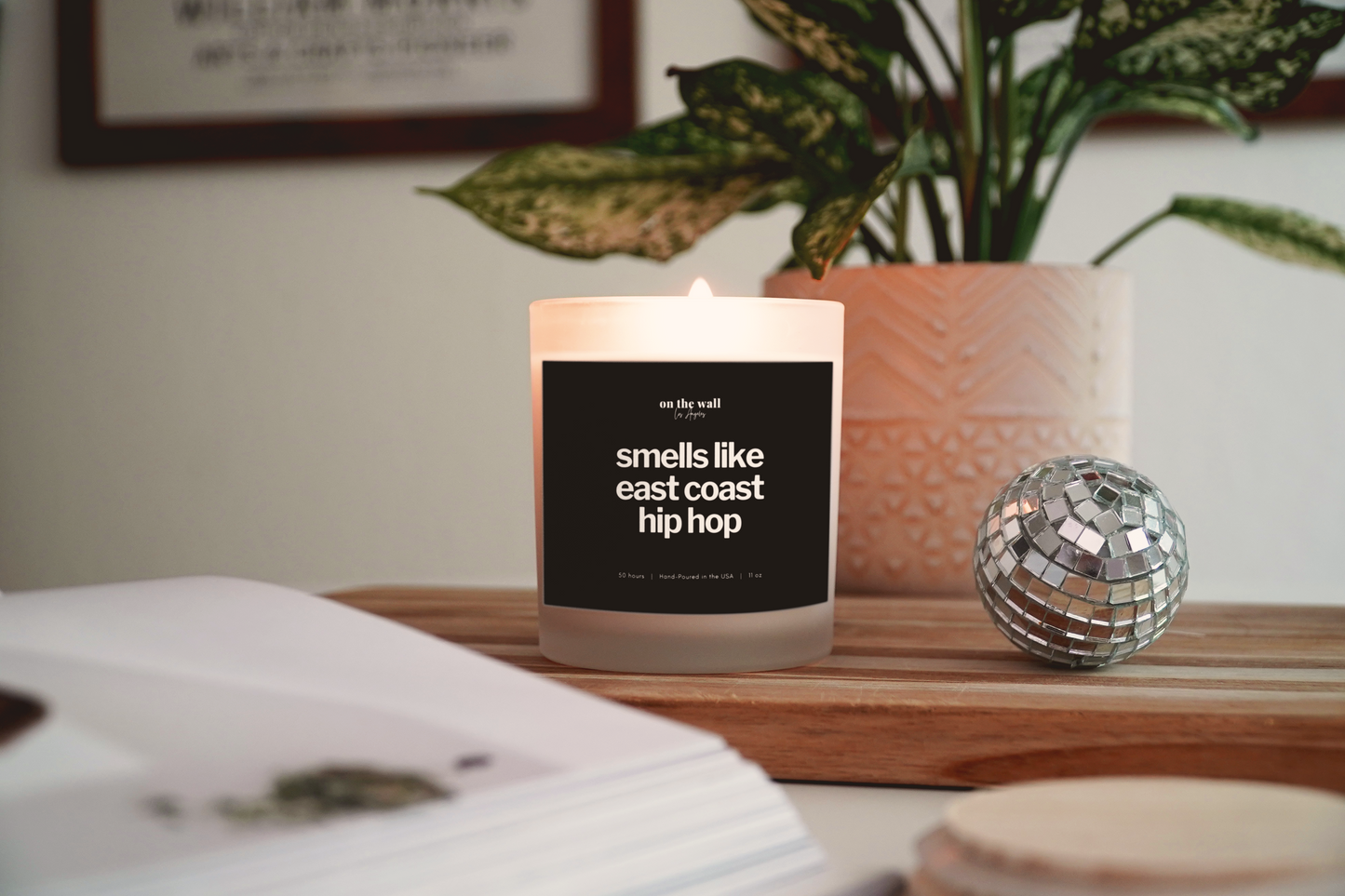 smells like east coast hip hop candle gift for hip hop fan