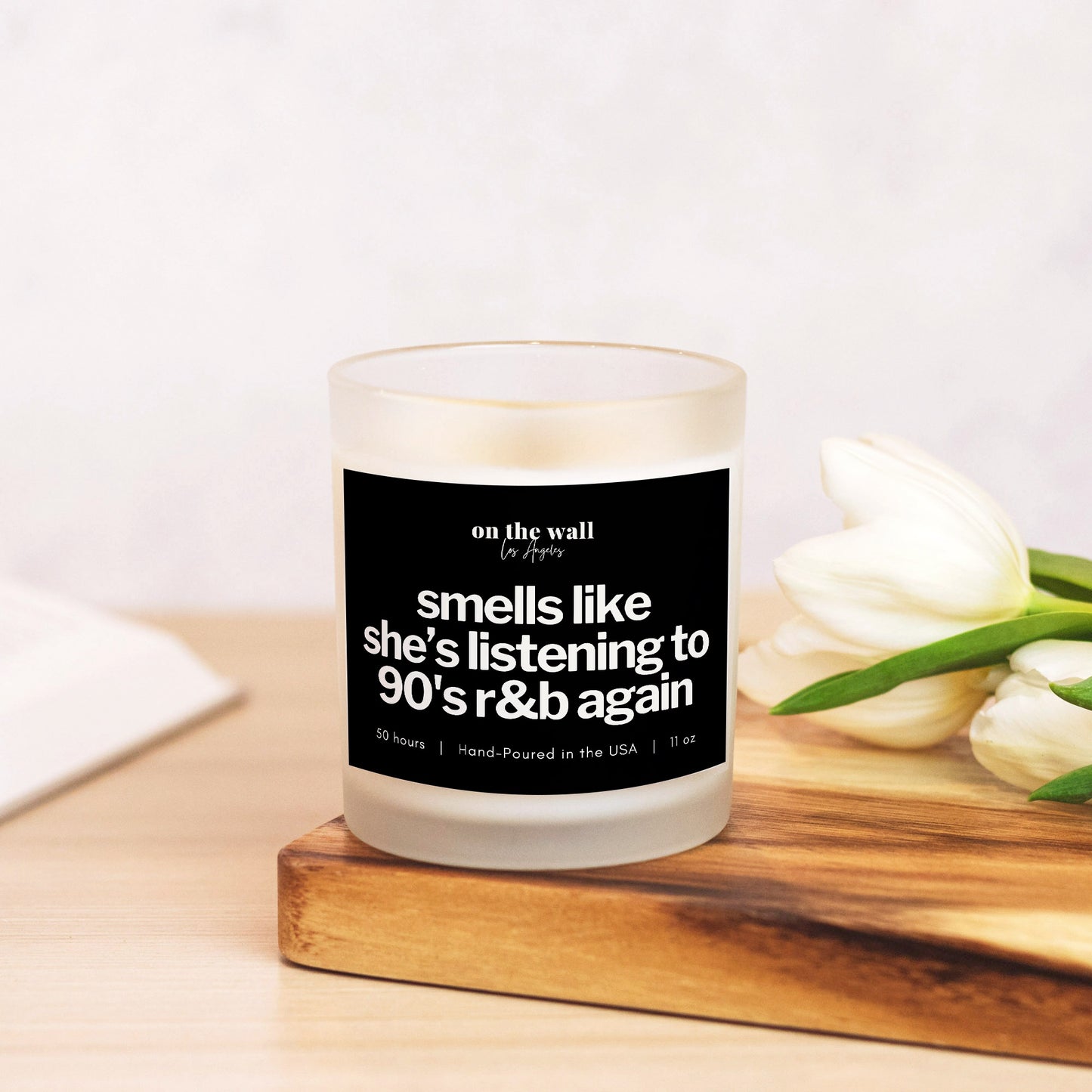 90s r and b candle gift for her