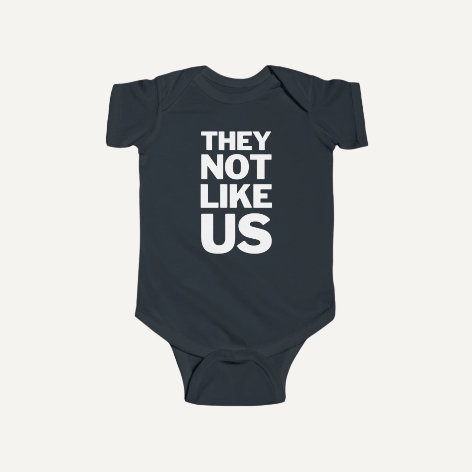 they not like us baby onesie hip hop baby bodysuit