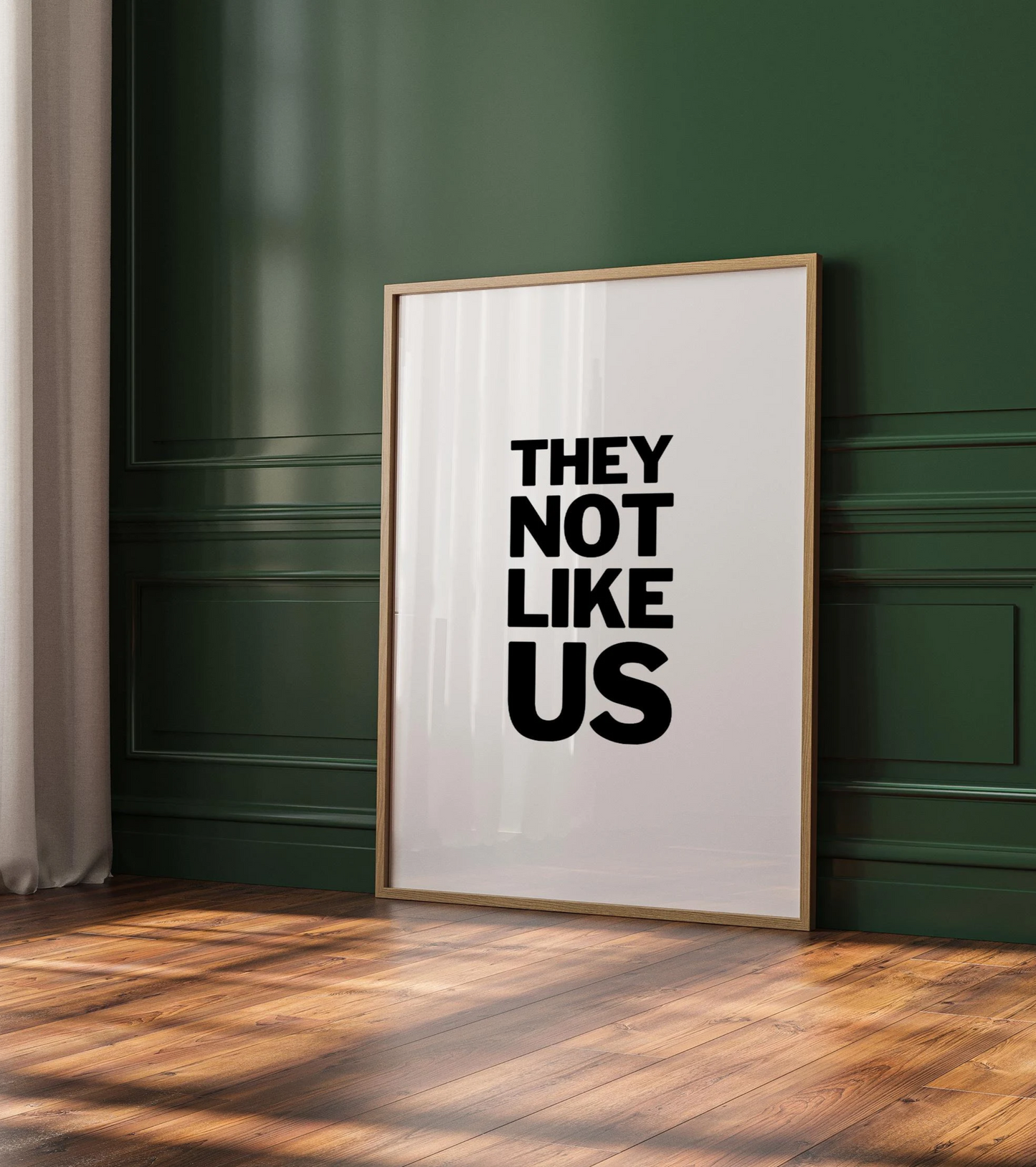 they not like us kendrick lamar lyrics wall art
