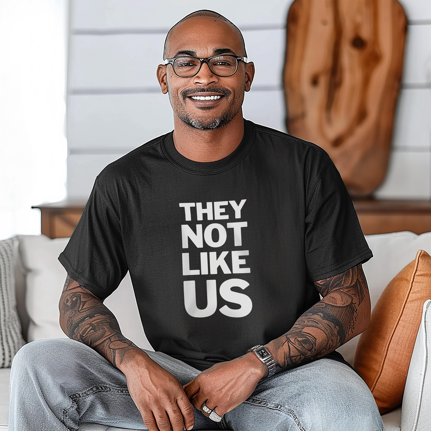 they not like us kendrick lamar lyrics shirt - black